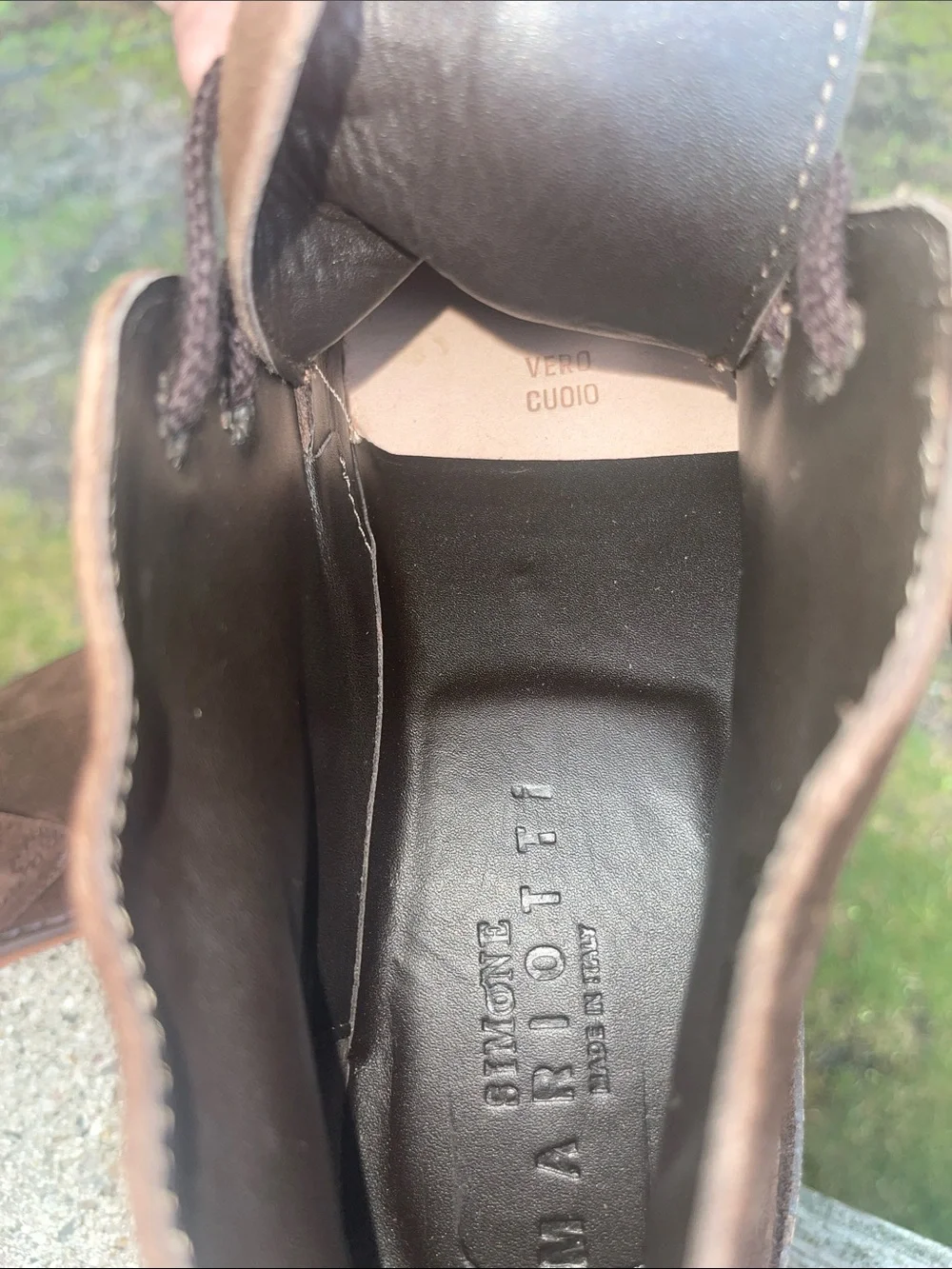 Men's Brown Suede ankle Boots - Sleek Lace-Up